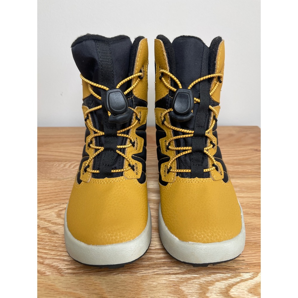 Merrell Snow Quest Lite 3.0 Waterproof Winter Boots Wheat Yellow Kids 13M - Picture 2 of 7